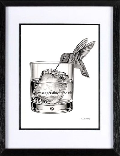 A Moment Held - Hummingbird